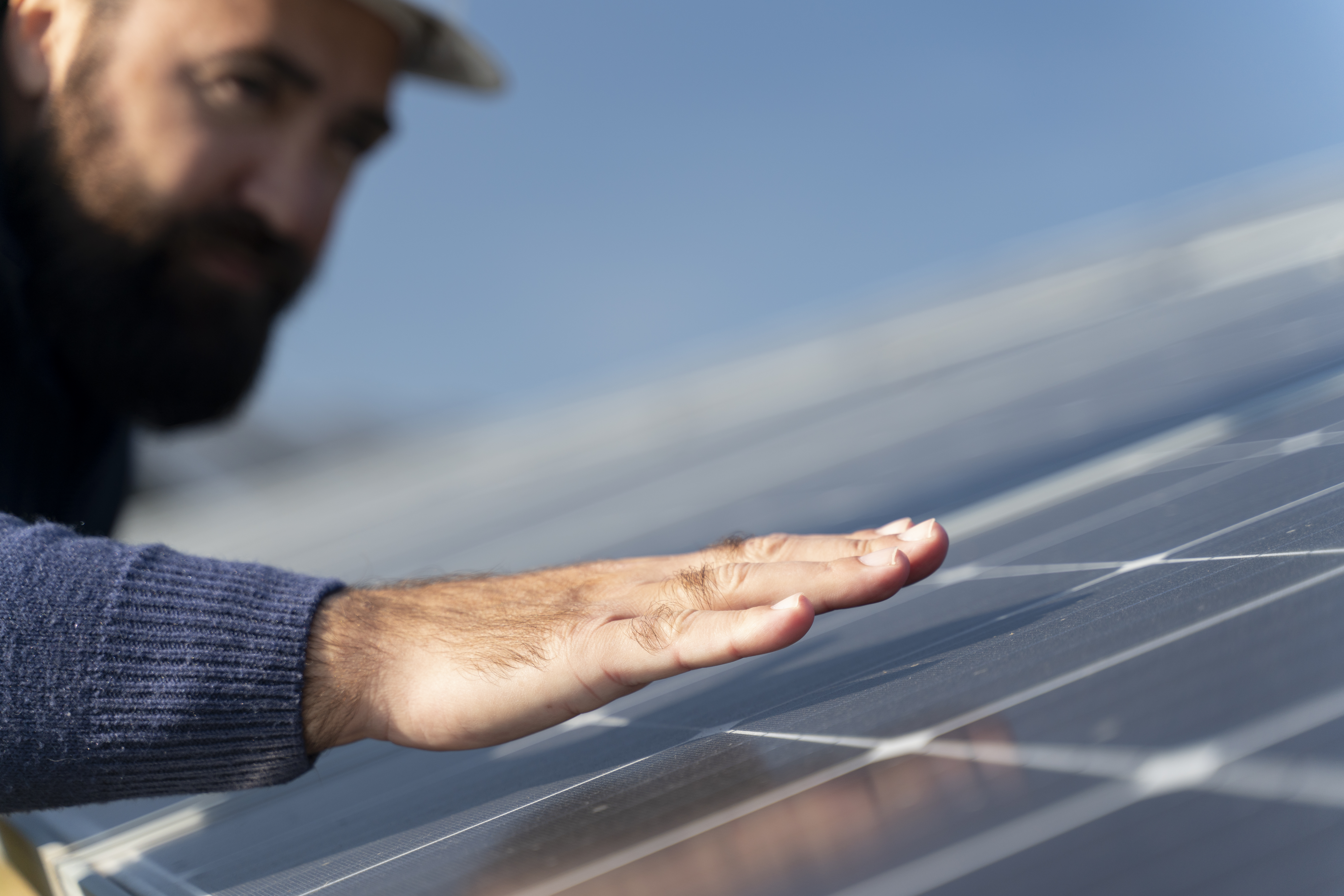 Vakkundige inspectie van zonnepanelen